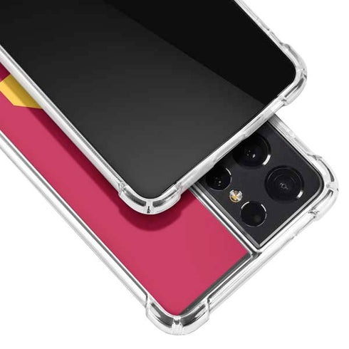 University of Southern California USC Red Logo Galaxy S21 Ultra 5G Clear Case